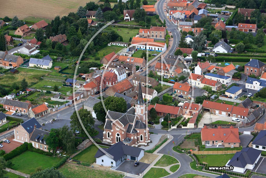 Photo aérienne - Niergnies