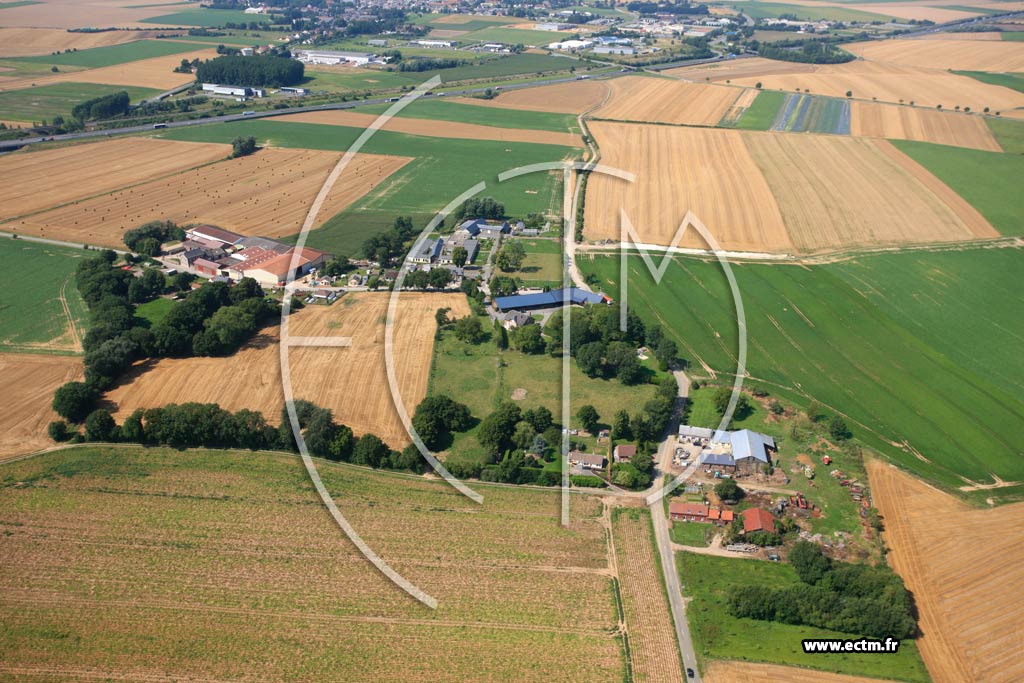 Photo arienne de Riencourt-ls-Bapaume