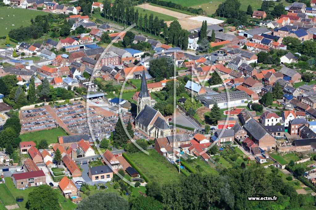 Photo aérienne - Saint-Aubert