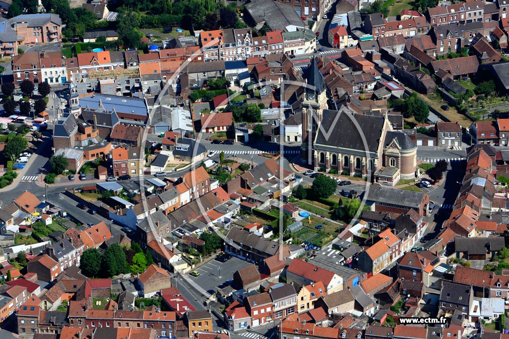 Photo aérienne - Pont-à-Vendin