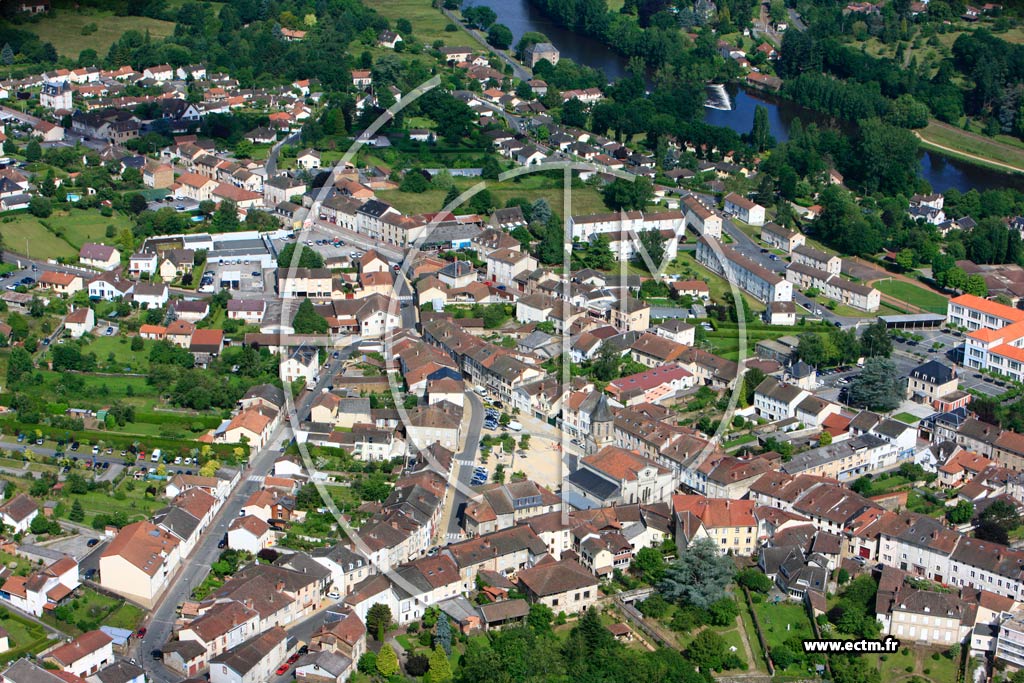 Photo arienne de Aixe-sur-Vienne