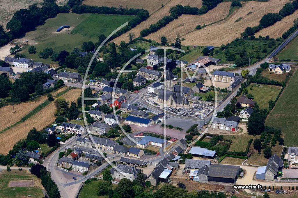 Photo aérienne - Anctoville