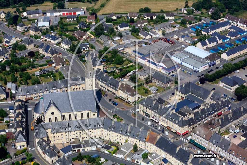 Photo arienne de Aunay-sur-Odon