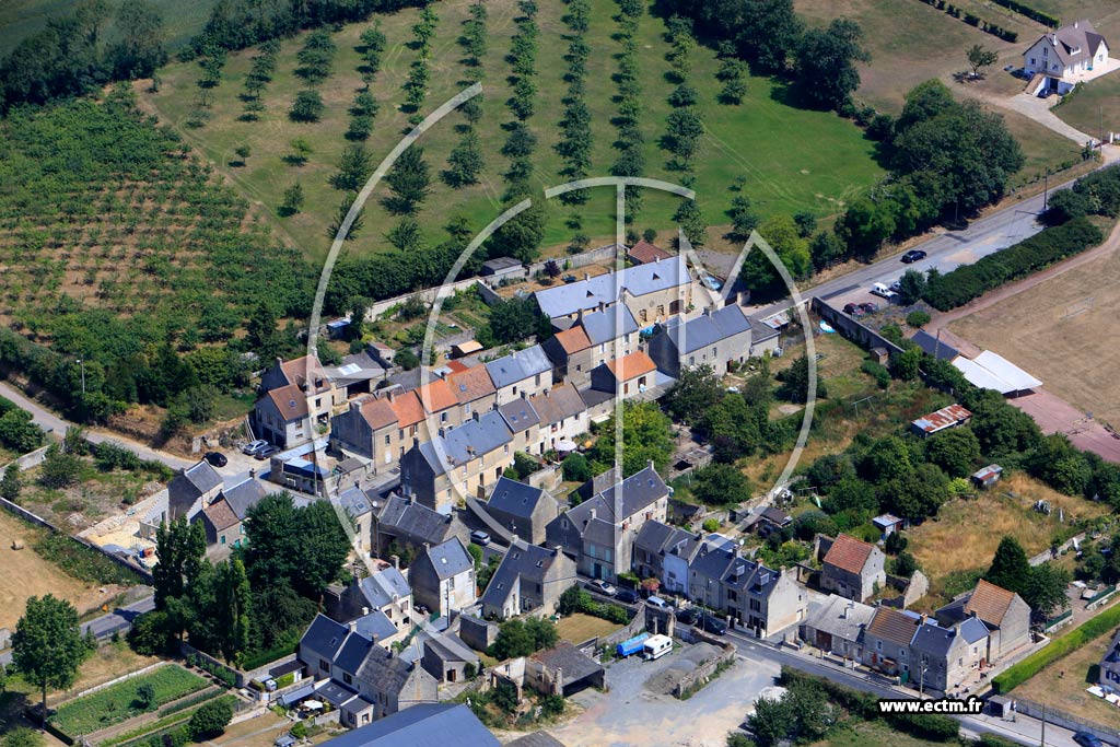 Photo arienne de Colombiers-sur-Seulles