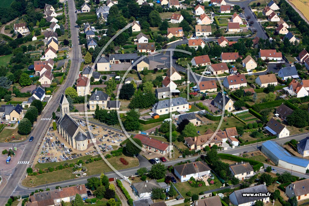 Photo arienne de Esquay-Notre-Dame