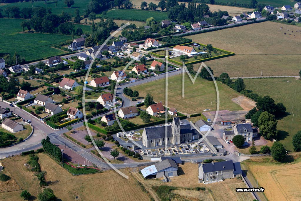 Photo aérienne - Hottot-les-Bagues