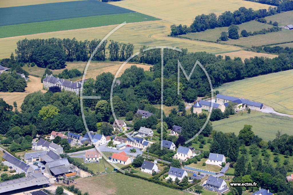 Photo arienne de Vaux-sur-Seulles