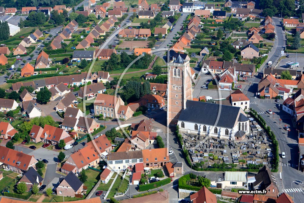 Photo aérienne - Blaringhem