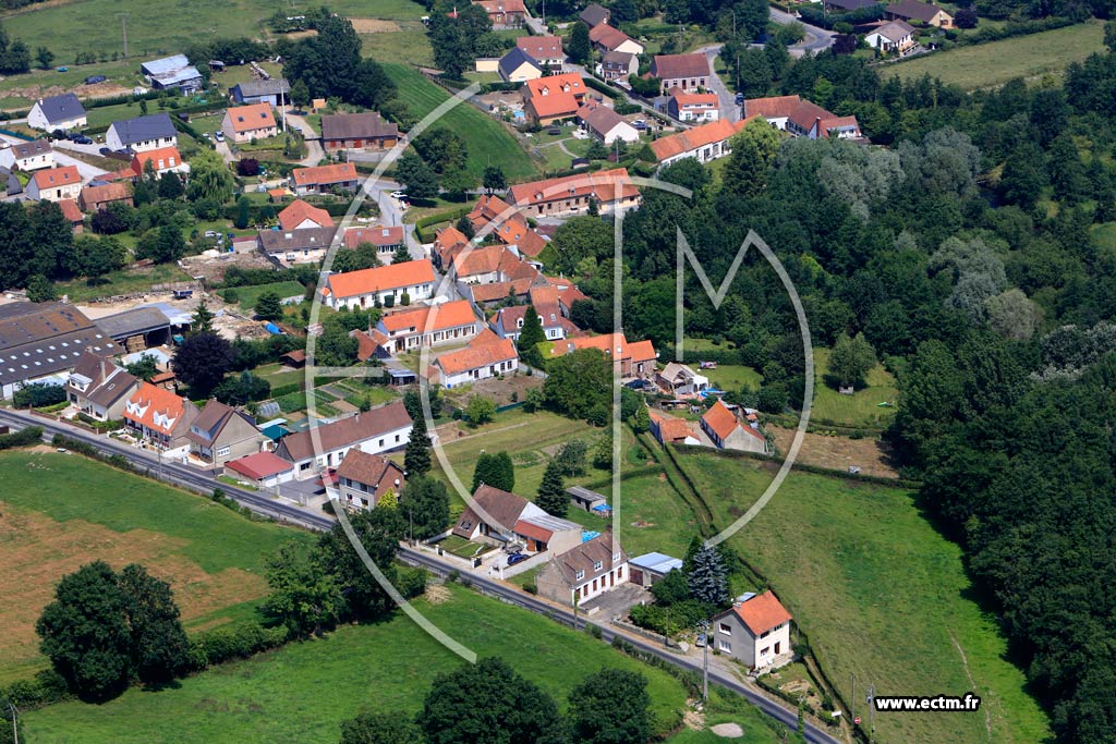 Photo aérienne - Wavrans-sur-l'Aa