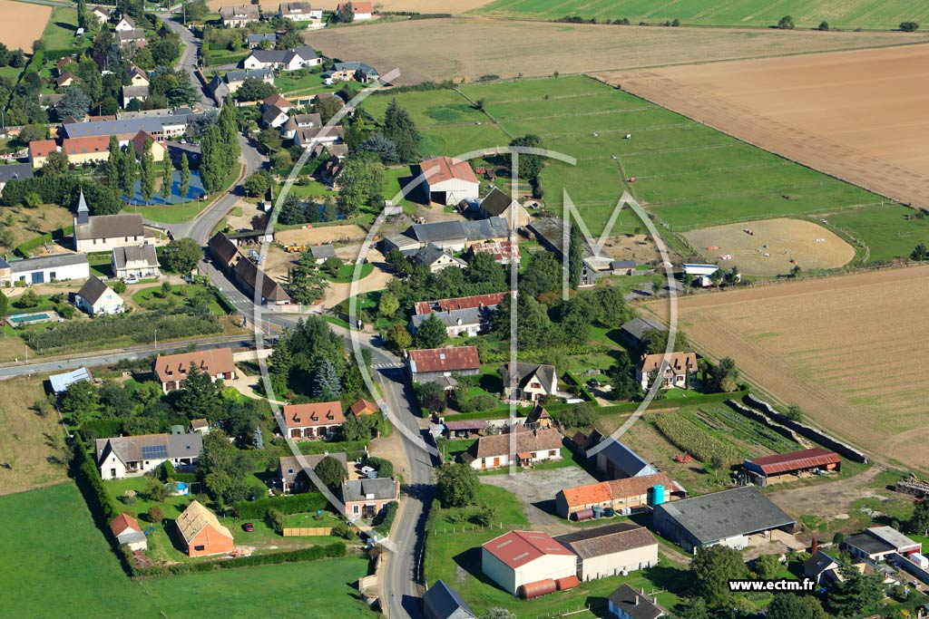 Photo aérienne - Gauville-la-Campagne