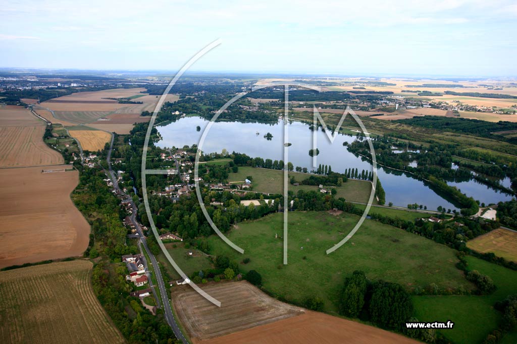 Photo aérienne - Écluzelles