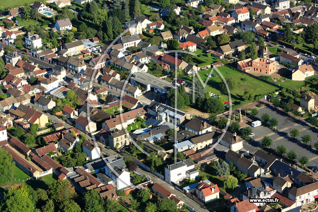 Photo arienne de zy-sur-Eure