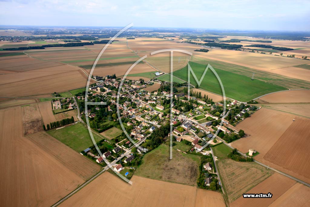 Photo aérienne - Germainville