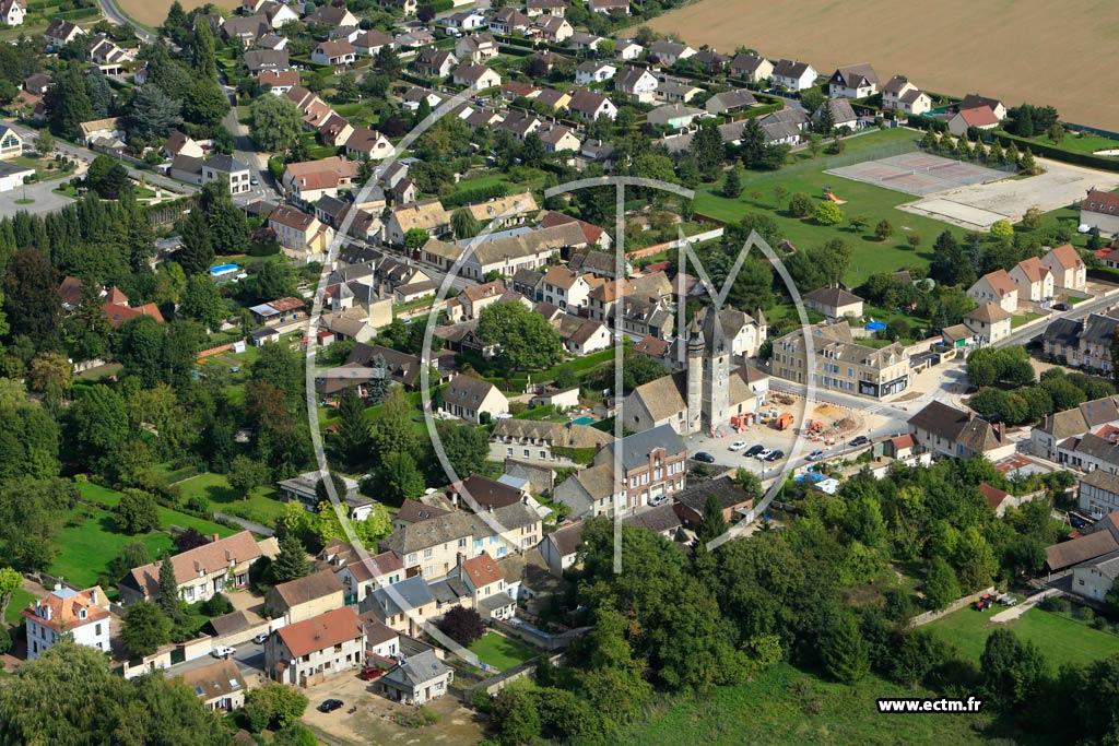 Photo aérienne - La Chaussée-d'Ivry