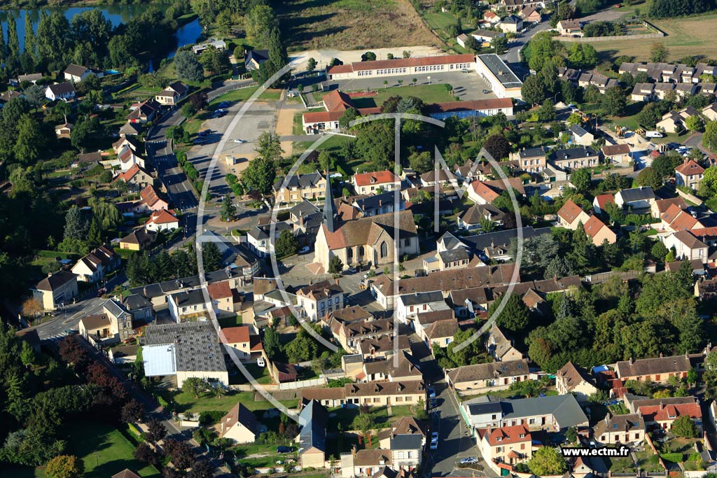 Photo aérienne - Saint-Rémy-sur-Avre