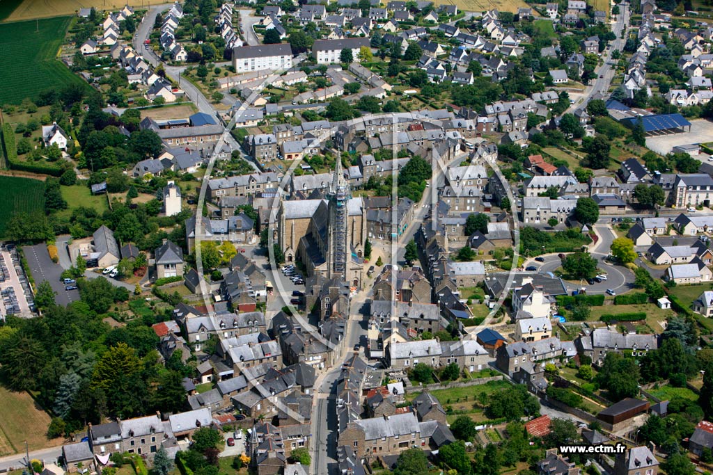 Photo arienne de Pleudihen-sur-Rance