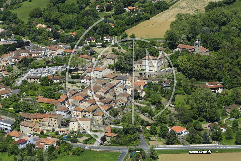 Photo aérienne - Viviers-lès-Montagnes