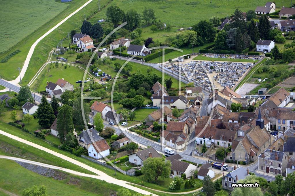 Photo arienne de Saint-Firmin-sur-Loire