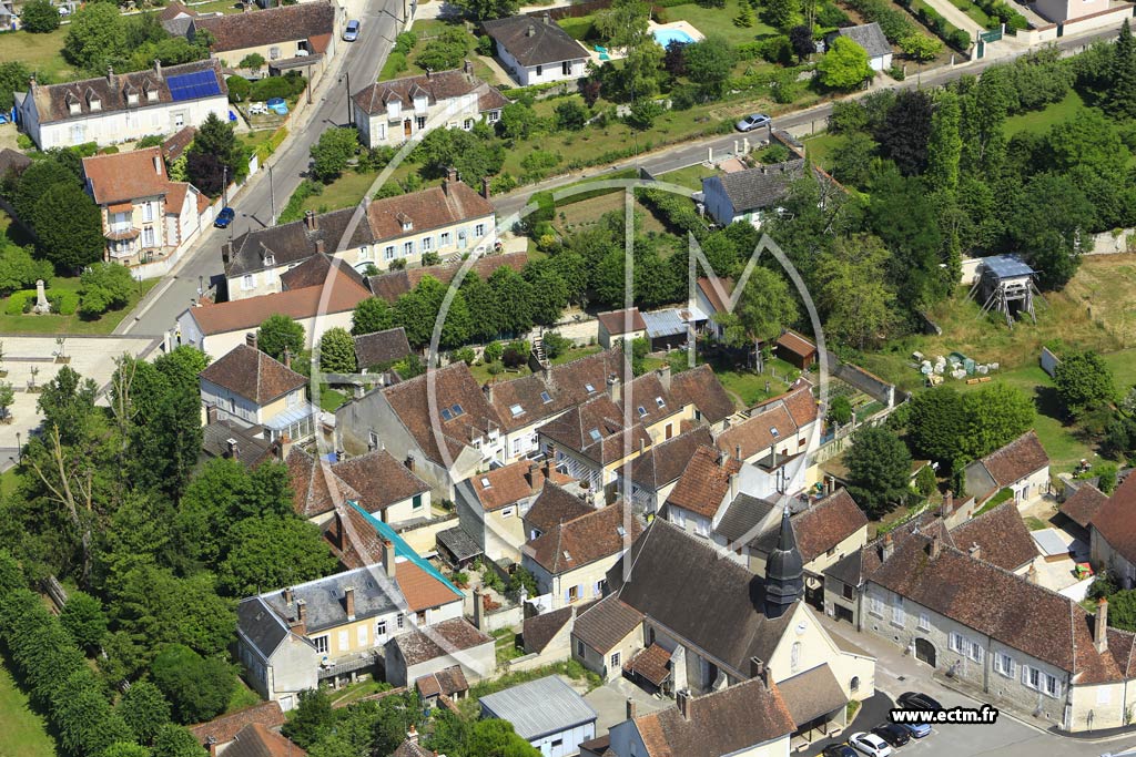 Photo aérienne - Champs-sur-Yonne