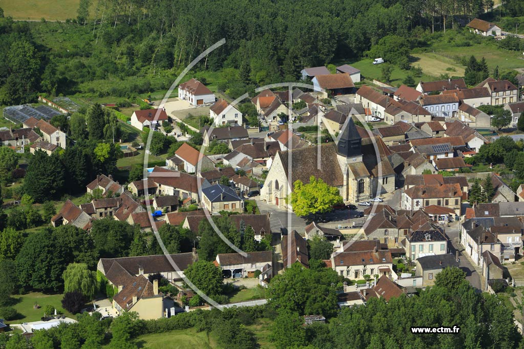 Photo aérienne - Fleury-la-Vallée