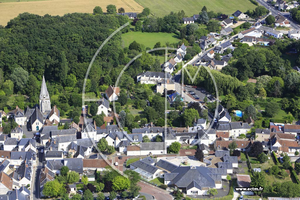 Photo aérienne - Azay-sur-Cher