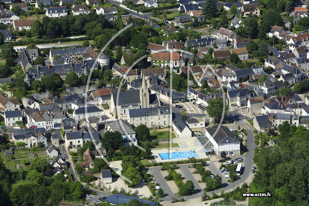Photo aérienne - Esvres