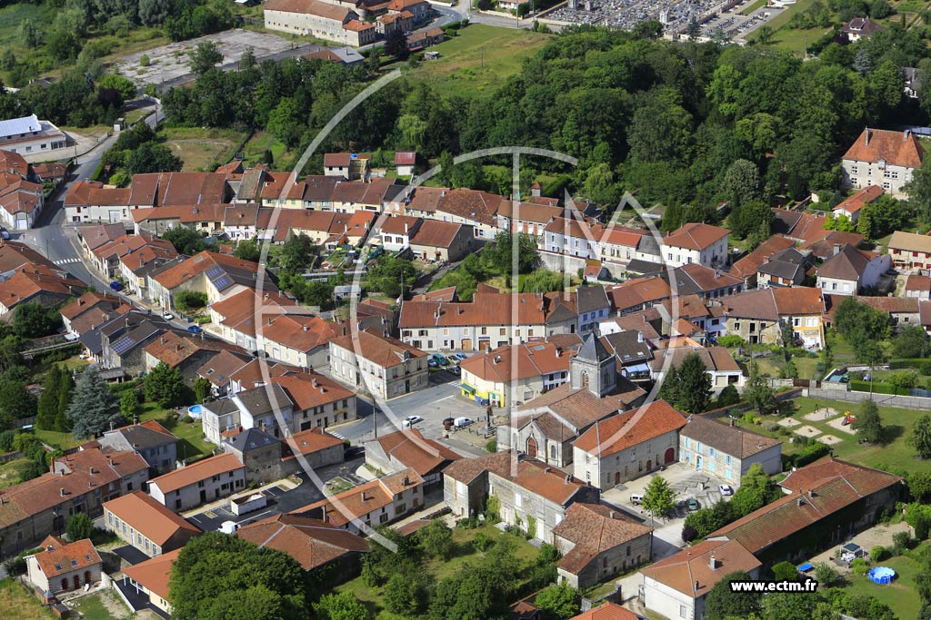 Photo arienne de Cousances-les-Forges