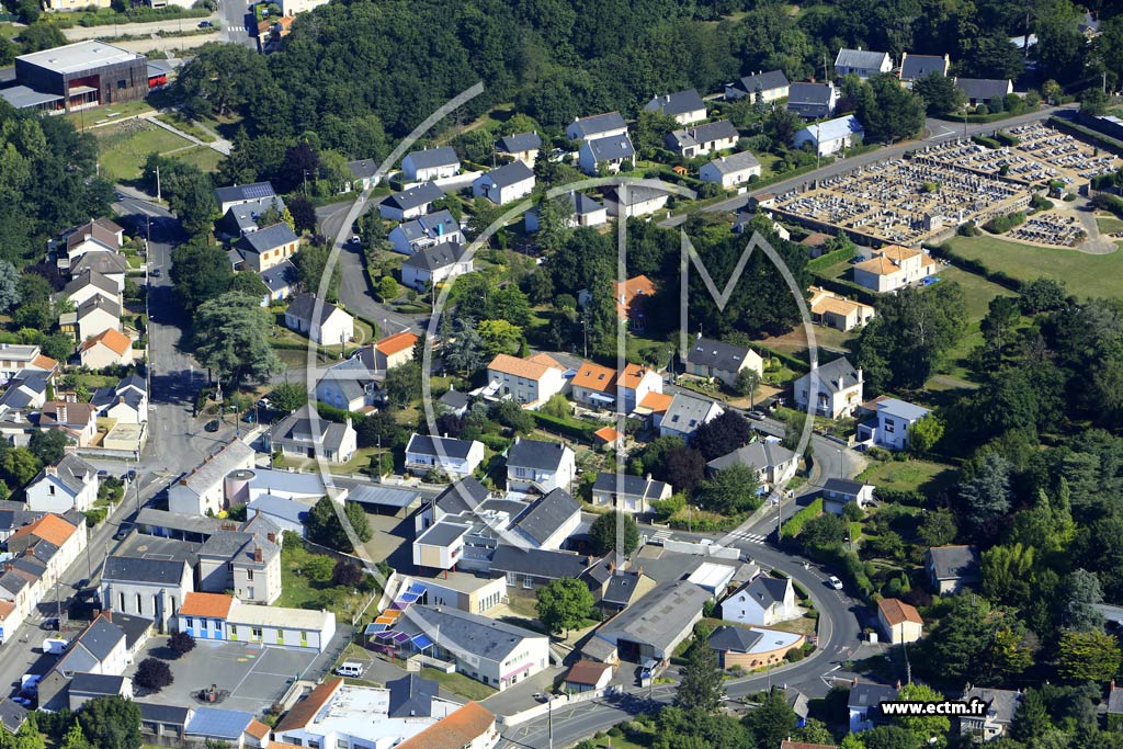 Photo arienne de Mauves-sur-Loire (Centre)