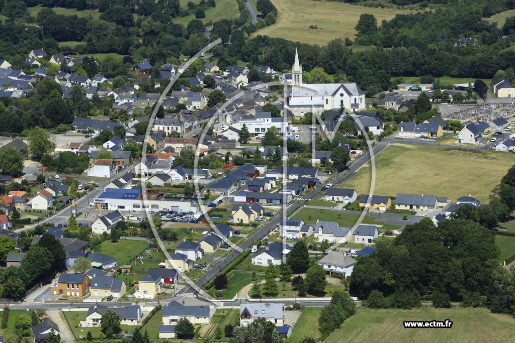 Photo aérienne - Saint-Mars-du-Désert