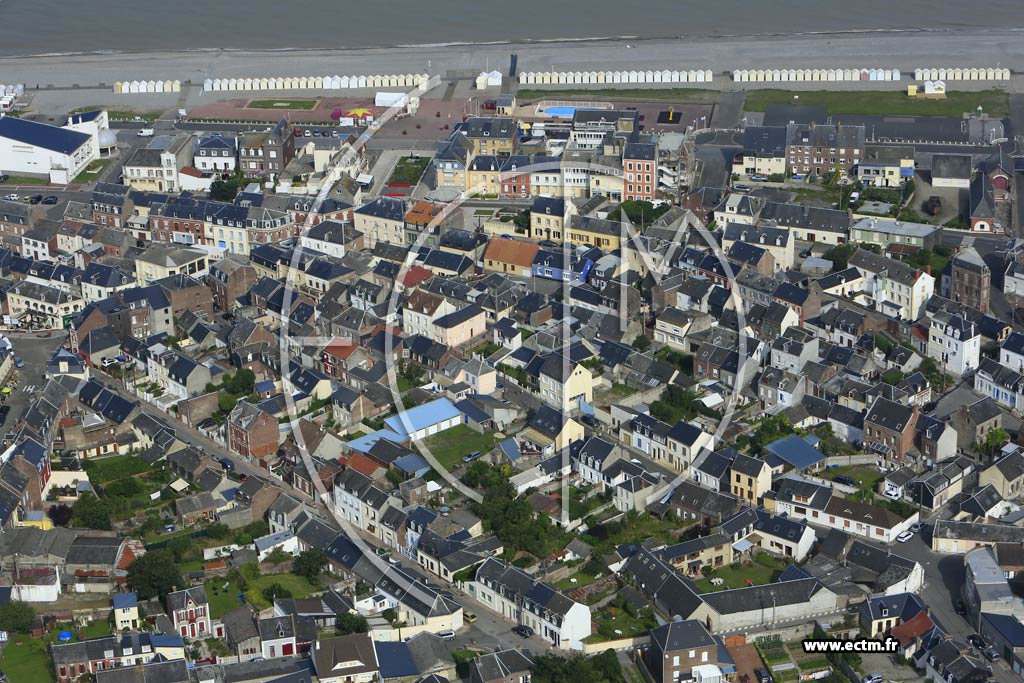 Photo arienne de Cayeux-sur-Mer (Centre)