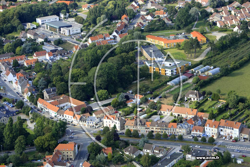 Photo arienne de Isques (Pont de Briques)