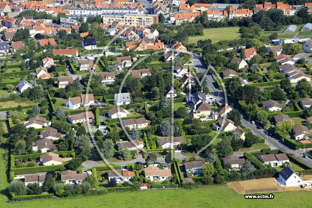 Photo arienne de Saint-Martin-Boulogne (la Waroquerie)