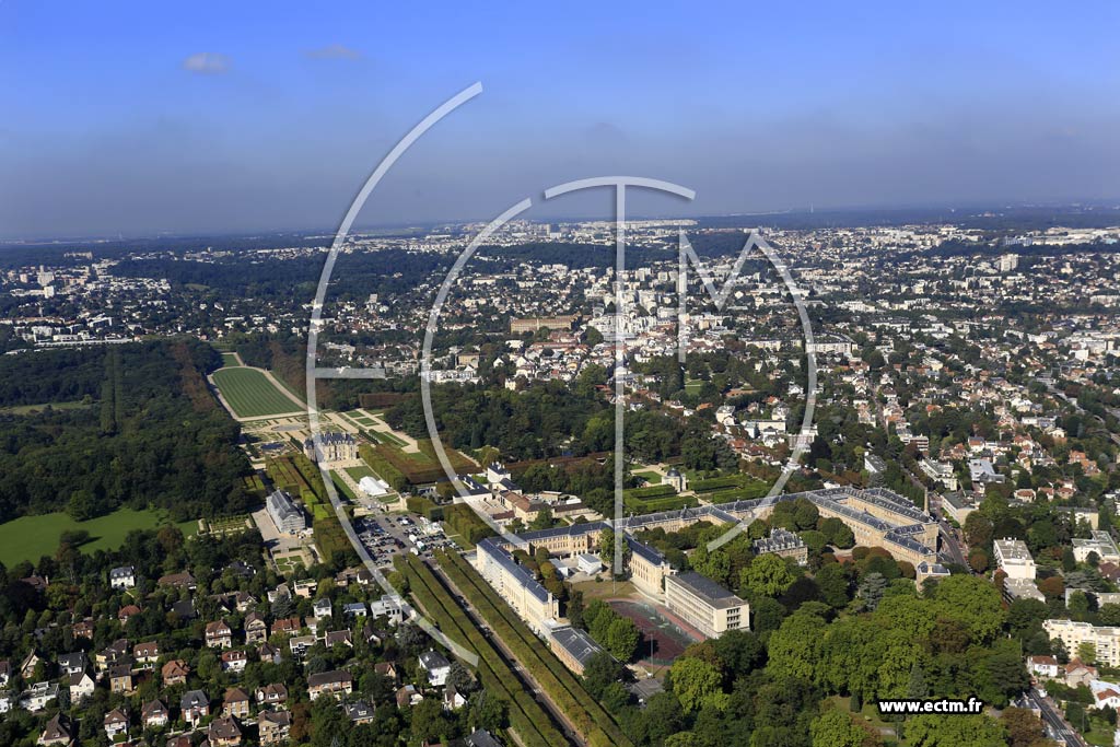 Photo arienne de Bourg-la-Reine