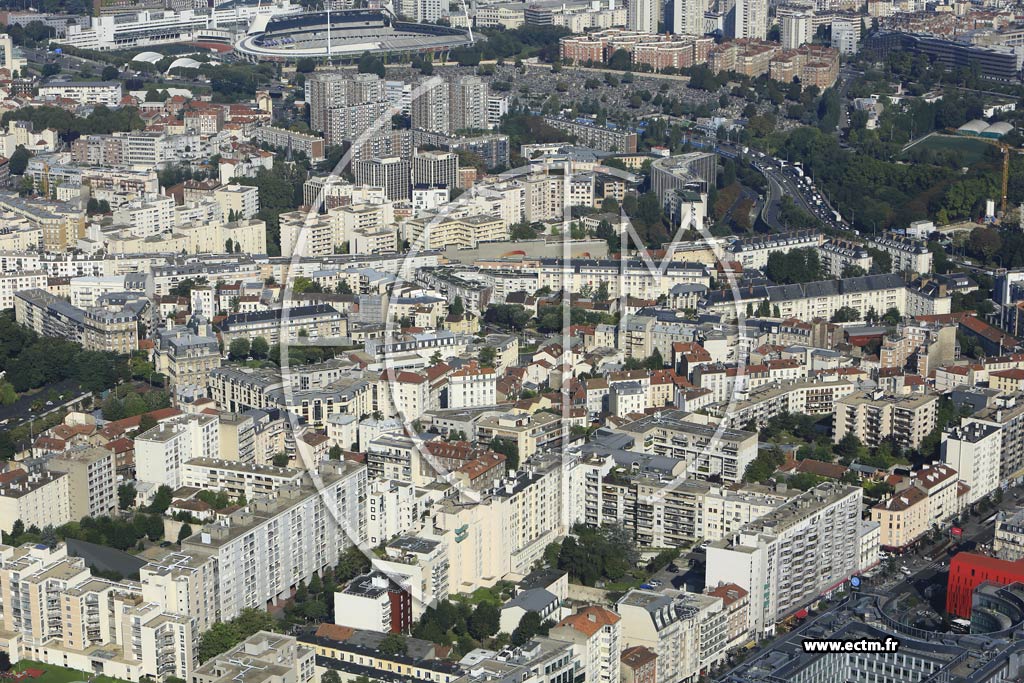 Photo arienne de Le Kremlin-Bictre (Les Coquettes - Les Plantes)