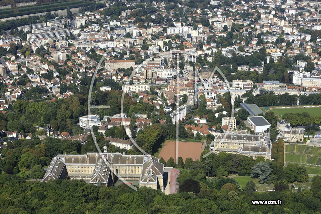 Photo arienne de Meudon (Fleury)