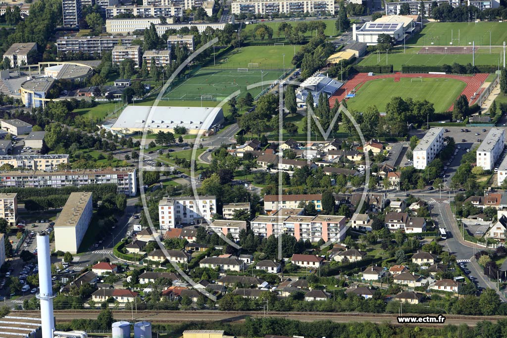 Photo arienne de Mantes-la-Ville (Cit de la Cellophane)