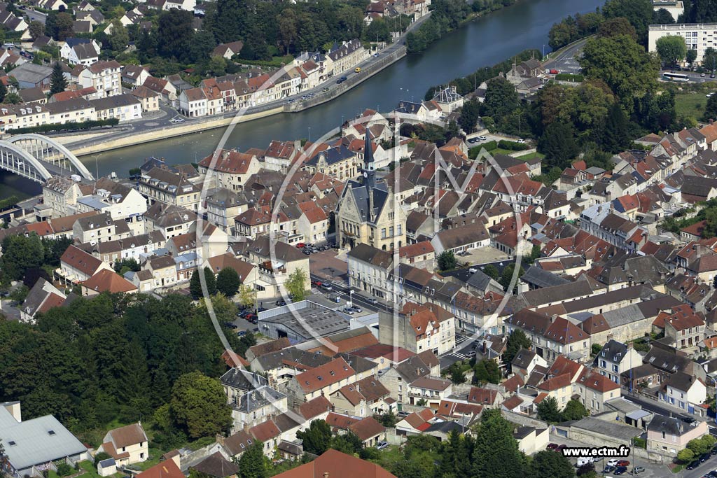 Photo aérienne - Pont-Sainte-Maxence