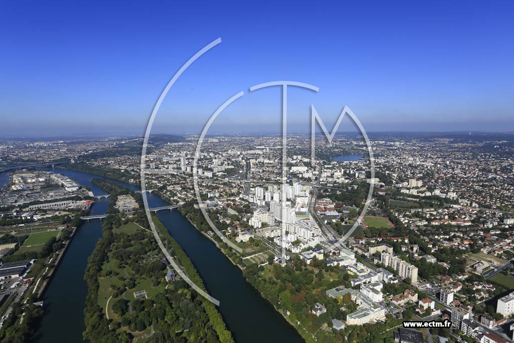 Photo aérienne - Épinay-sur-Seine