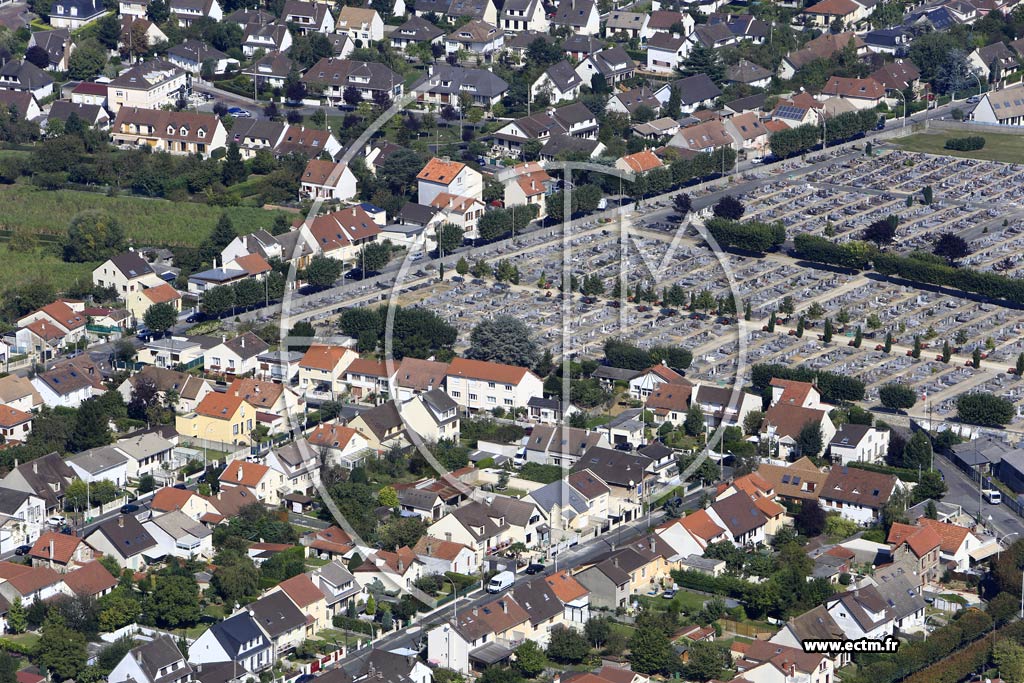 Photo arienne de Savigny-sur-Orge (le Plateau de Savigny)