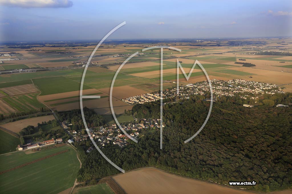 Photo aérienne - Vert-Saint-Denis