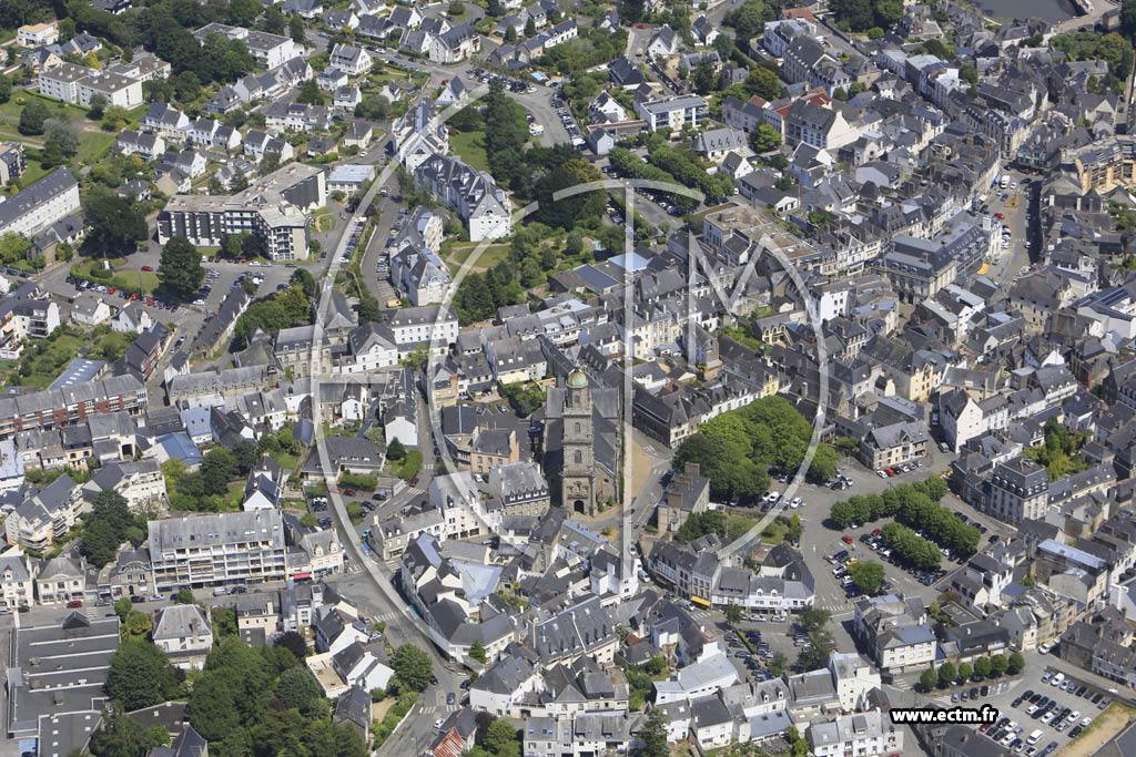 Photo aérienne - Auray