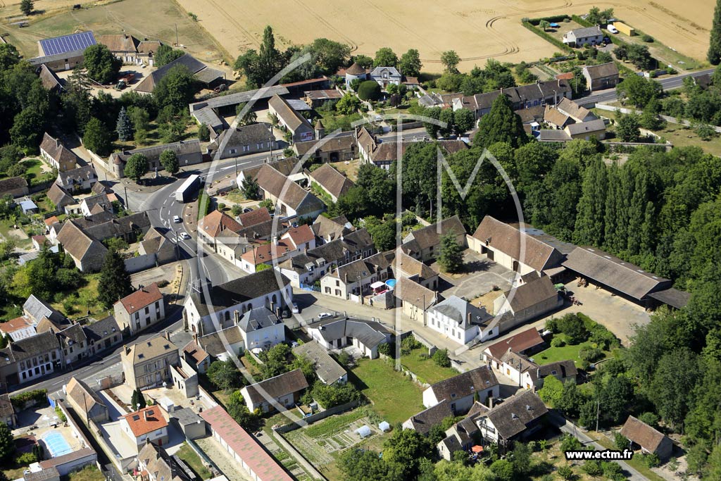 Photo aérienne - Foissy-sur-Vanne