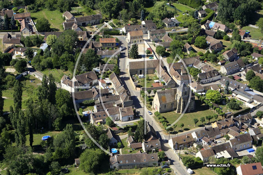 Photo aérienne - Pont-sur-Vanne