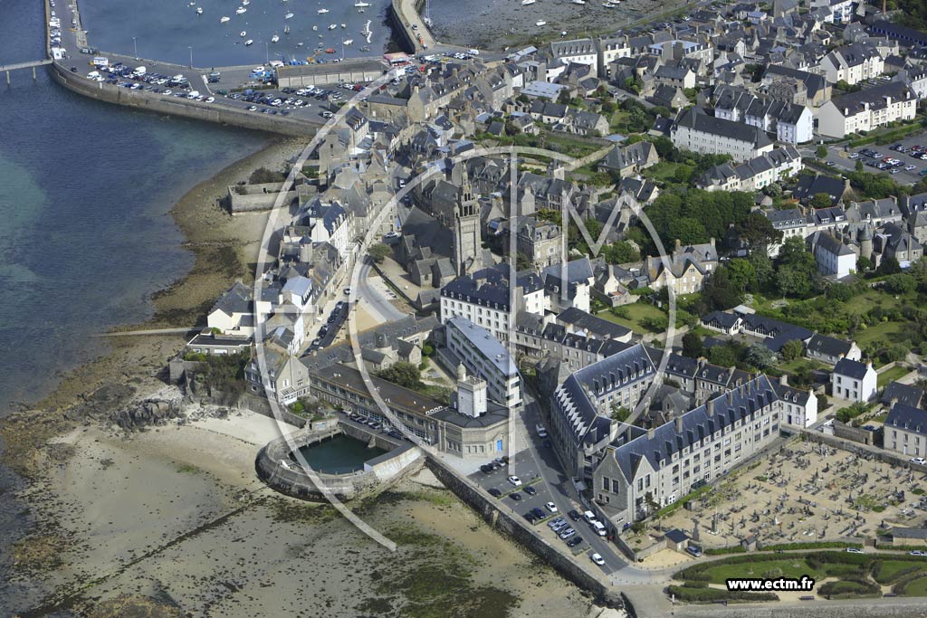 Photo arienne de Roscoff