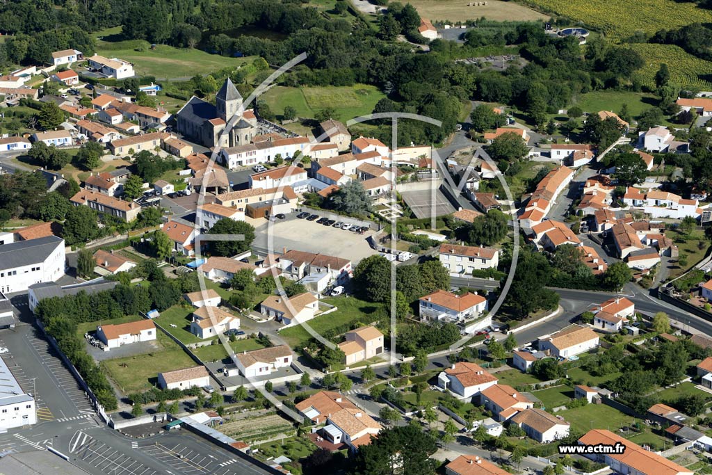 Photo aérienne - La Chaize-Giraud