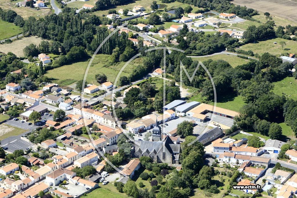 Photo aérienne - Bois-de-Céné