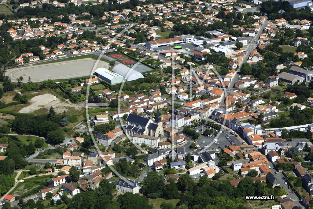 Photo arienne de Le Poir-sur-Vie (Centre)