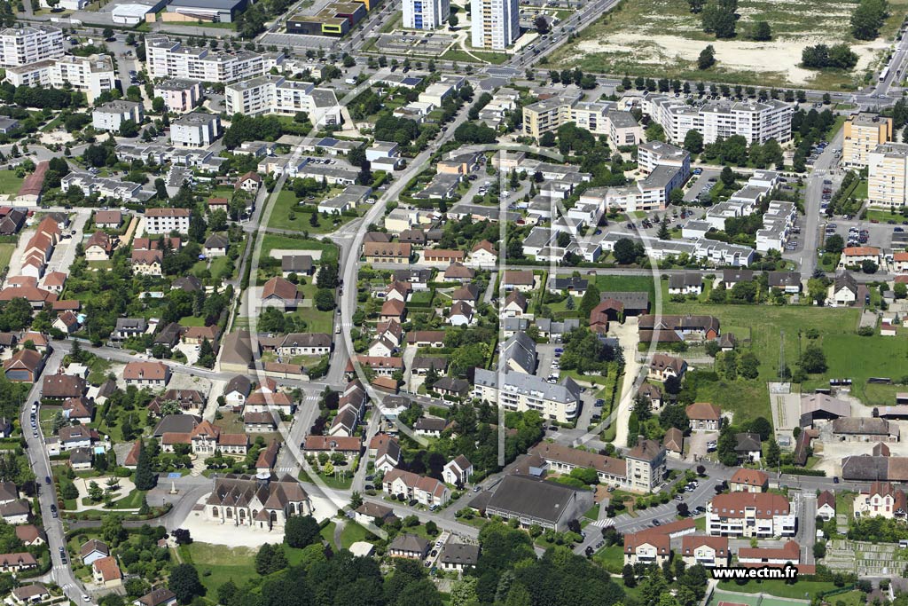 Photo aérienne - Les Noës-près-Troyes