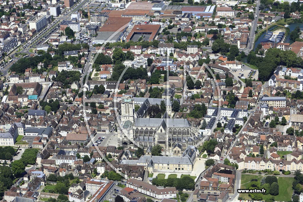 Photo aérienne - Troyes