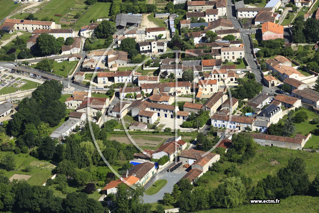 Photo arienne de Loir-sur-Nie